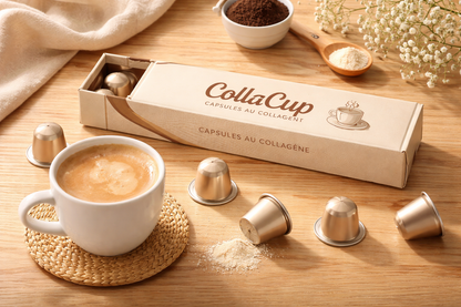 Capsules de café Collagène