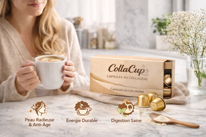 Capsules de café Collagène